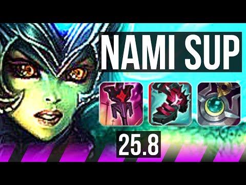 NAMI & Jhin vs GALIO & Jinx (SUP) | 1/3/20 | NA Master | 25.8