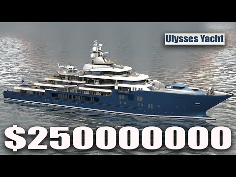 Inside $250million Ulysses yacht