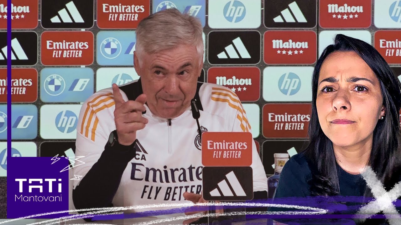 ANCELOTTI DEFINE DATA PARA FALAR SOBRE FUTURO, BRIGA PELO TÍTULO DE LALIGA COM REAL É PRIORIDADE