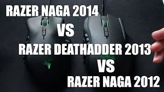 Video thumbnail for Razer Naga 2014 vs Razer Naga 2012 vs Razer Deathadder 2013 by Aussie Expat 2