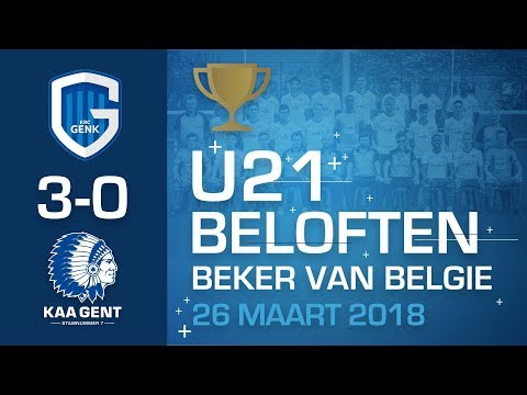🐺 U21 beker: KRC Genk - KAA Gent: 3-0