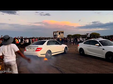 🇿🇦BARENG SPINNING HIS MERCEDES C63S, YEAR END SPIN SHOW!!!!😍🔥🎉
