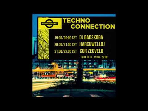 Cor Zegveld - Techno Connection exclusive radio mix UK Underground FM 19/04/2019
