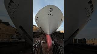 Navio fora d'água? MSC Grandiosa no Dry Dock! #danceinstructor