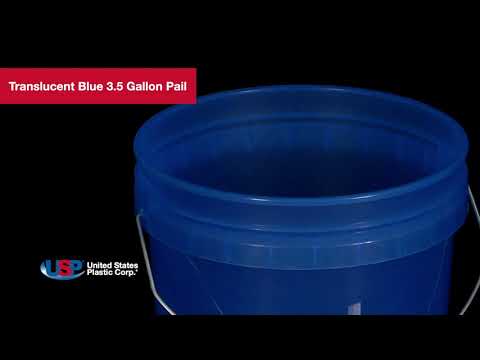 Leaktite 3.5 Gal. Blue Translucent Pail - City Lumber