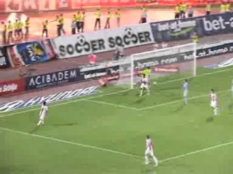 Crvena zvezda - BSK Borca 2:0 Golovi i sanse (10.09.2011.)