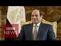An Interview with Egyptian President al-Sisi - BBC News