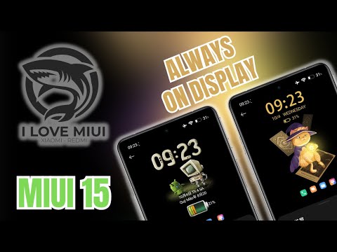 New Theme Always On Display For Xiaomi Devices Without Root | I Love Miui