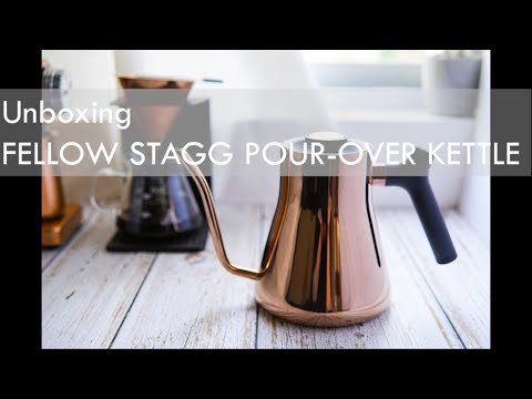 Mở Hộp Ấm Fellow Stagg Copper