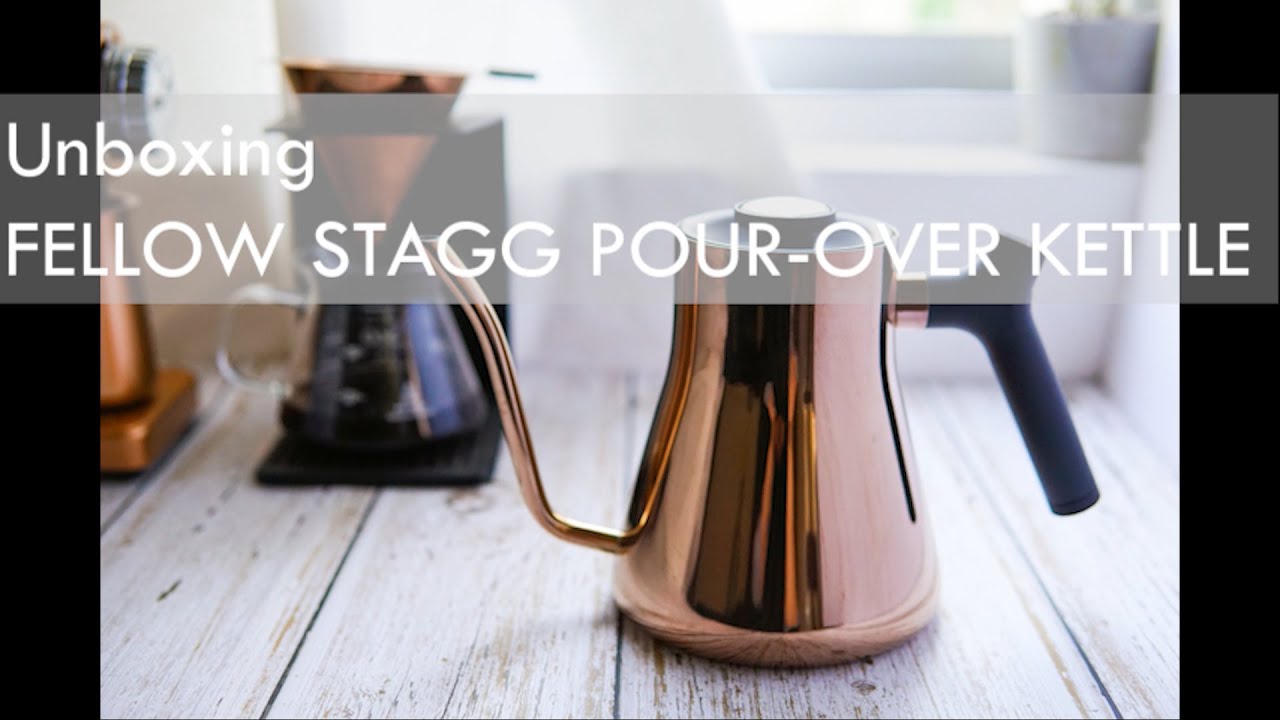 Mở Hộp Ấm Fellow Stagg Copper