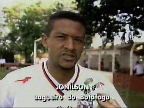 BOTAFOGO-SP - Campeonato Brasileiro Série B 1998 - Chegada do zagueiro Jonílson - Globo Esporte RP