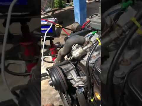 Starting my rebuilt Chevy 350 5.7