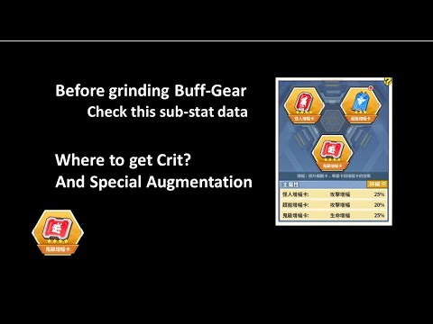 Before burned out your Gems | check this Buff Gear sub-stat reference