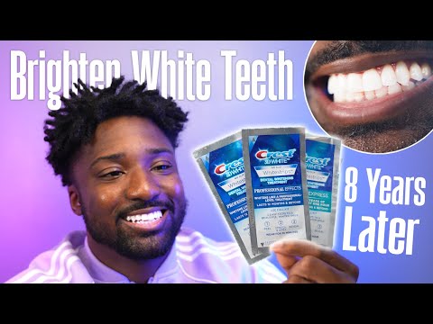 My ORAL CARE Routine - Crest 3D Whitestrips: 8 Years Later