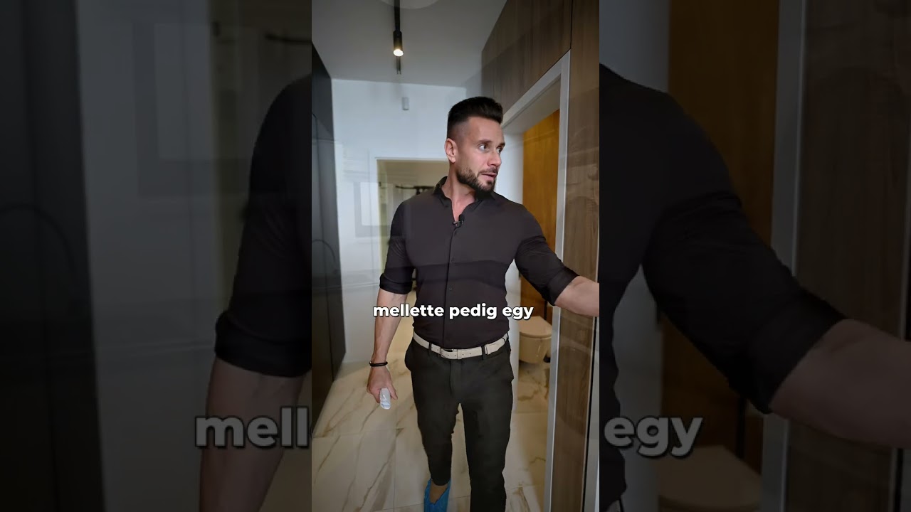 Debrecenben eladó luxus kategóriájú, minimalista stílusú penthouse ház