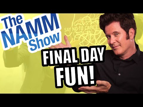 Meeting Manny Marroquin & MORE! NAMM 2022 Day 3