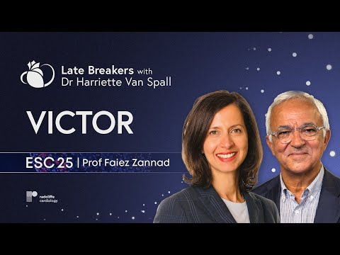 ESC 25 Hot Line Discussion: VICTOR: Vericiguat in Heart Failure