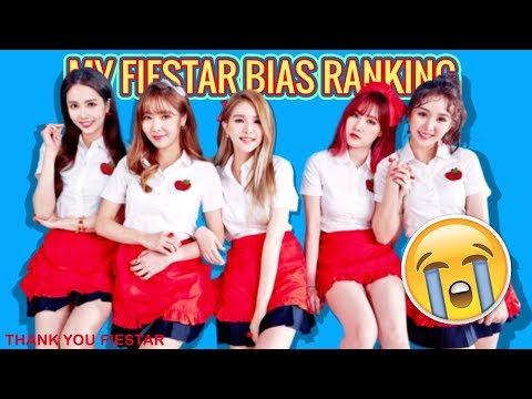MY FIESTAR BIAS RANKING