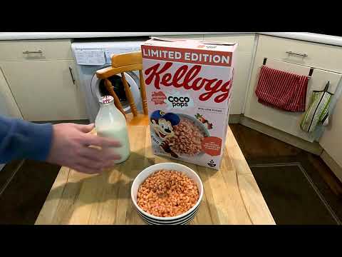 Kellogg's Coco Pops Strawberry & White Chocolate Limited Edition