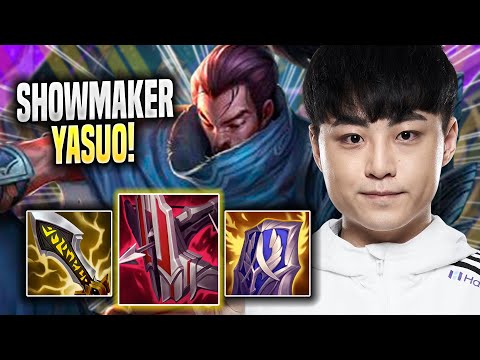 SHOWMAKER CHILLING WITH YASUO! - DK ShowMaker Plays Yasuo MID vs Galio! | Season 2022