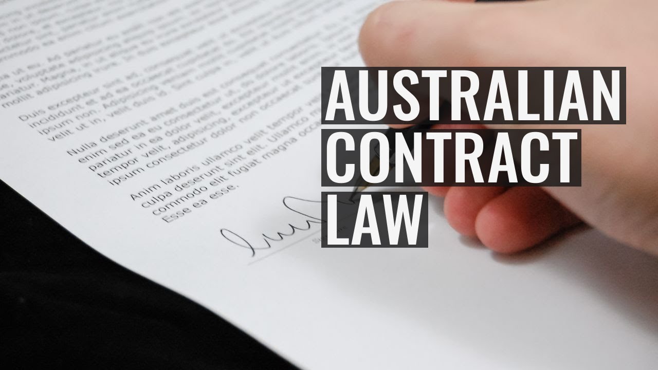 Australian contract law