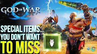 God of War Ragnarok - Don&#39;t Skip The Best SPECIAL ITEMS For Amazing New Powers (Gow Ragnarok Tips)