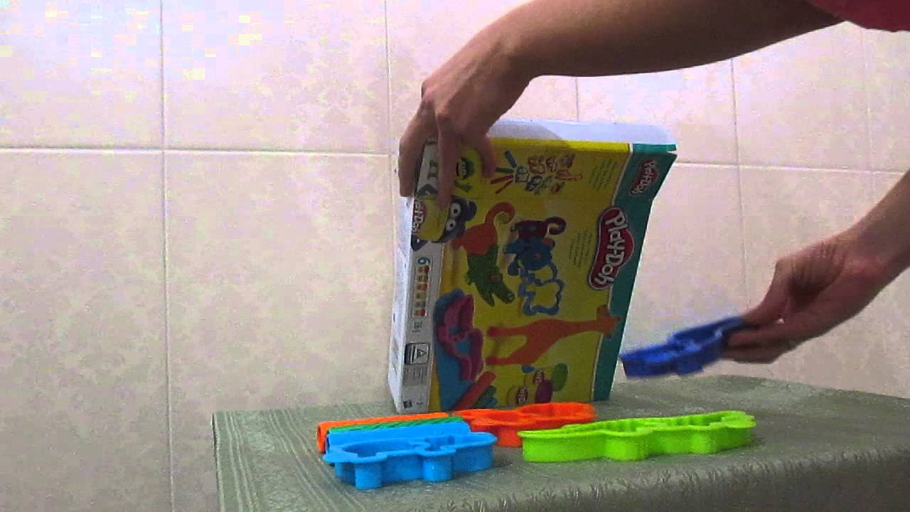 Play-Doh Весёлые сафари игровой набор Hasbro
