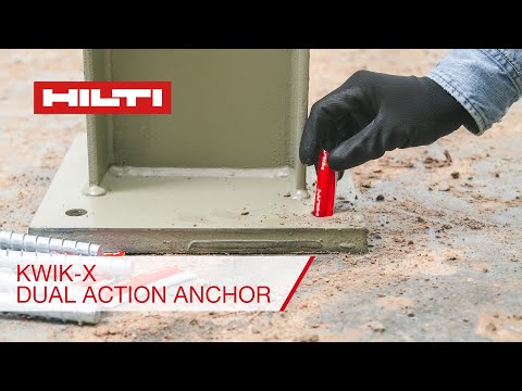 Hilti Kwik-X Dual Action Anchor - Features and Benefits