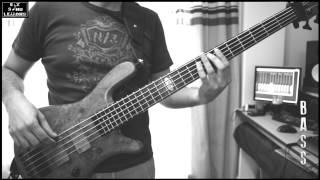 Son Et Lumiere Inertiatic ESP - Mars Volta [BASS Cover/Lesson with TABS/Score] Original Speed