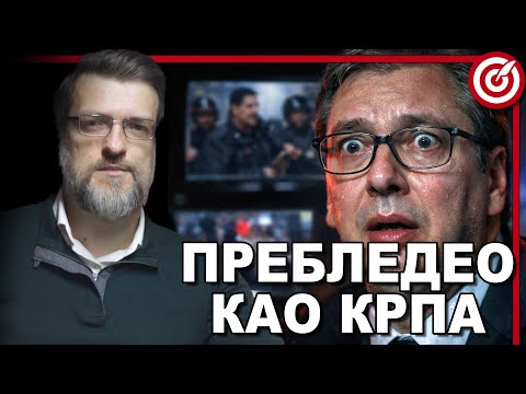 Šta se desilo Venecueli, desiće se i Srbiji! Tramp je vrlo osvetoljubiv, zgaziće ga! Srđan Nogo