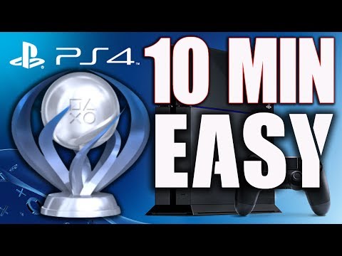 PS4 EASY PLATINUM TROPHY 10 Minutes ""PS4 & Vita Walkthrough & Trophy Guide"