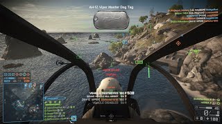 Battlefield 4 AH-1Z Viper Mastery Dog Tag