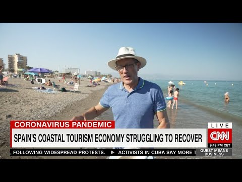 Spain's coastal tourism economy struggling to recover