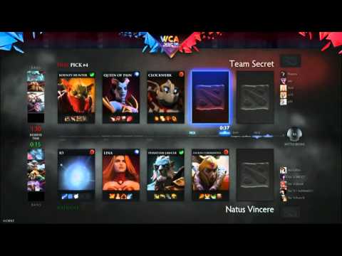 Team Secret vs Natus Vincere Game 1 - WCA EU Pro Qualifier - @TobiWanDOTA @PurgeGamers