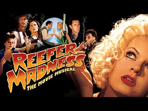Reefer Madness trailer frame hinting at the Lecturer’s mock-moral panic that the album satirizes