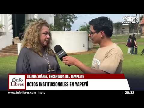 Peregrinos llegaron a Yapeyú para rendir homenaje al General San Martín