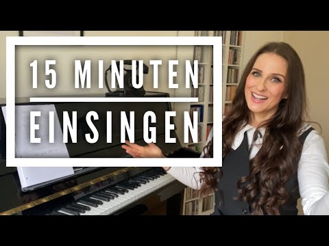 15 Min. Vocal Warm Up  / Einsingen - Sing dich mit mir zusammen ein!