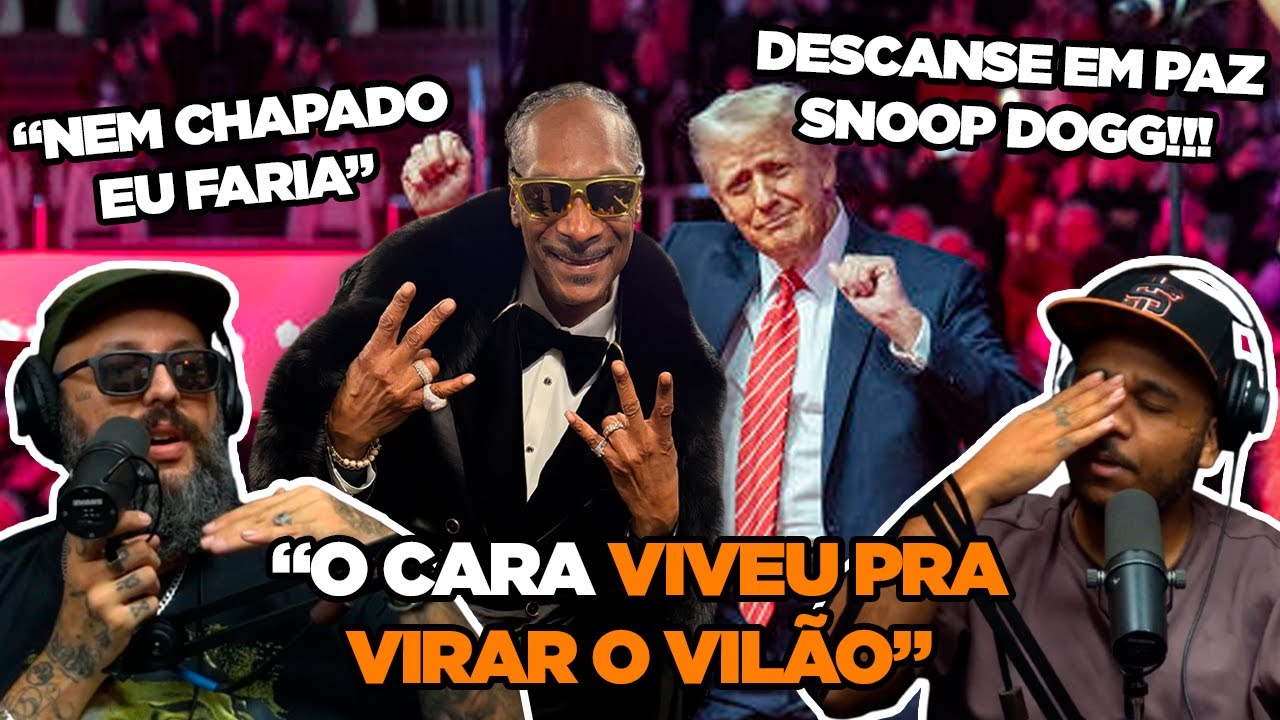 SNOOP DOGG E OUTROS ARTISTAS "PROGRESSISTAS" QUE TOCARAM NA POSSE DE TRUMP