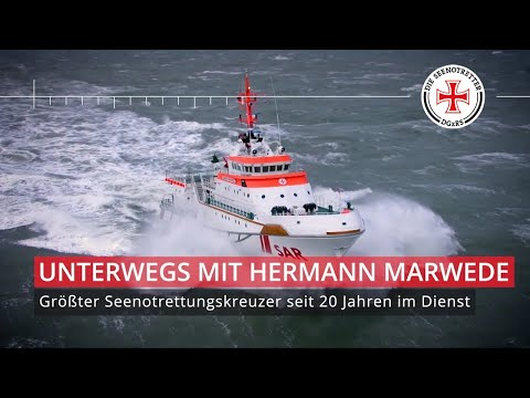 HERMANN MARWEDE – the largest sea rescue cruiser of the DGzRS, now in service for 20 years