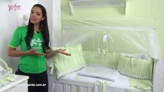 Kit Berço Luxo Erva Doce | Ref: 46935