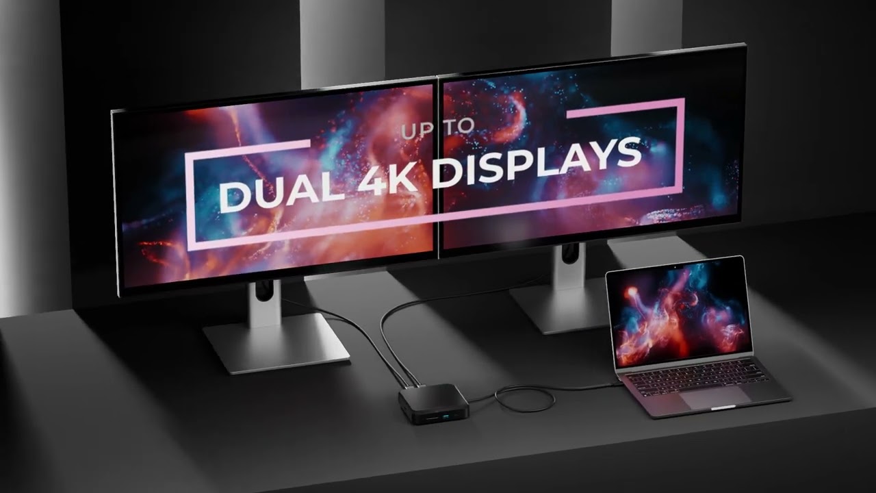 ALOGIC Dual 4K Universal Compact Docking Station
