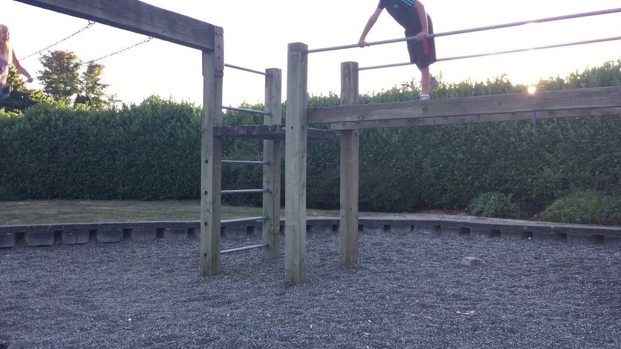 Swing Jump Shirt Caught Fail