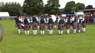 preview picture of video 'County Tyrone Championships 2013 - Raphoe Pipe Band'