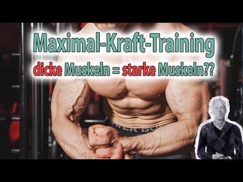 Maximum strength training – Are only big muscles = strong muscles?