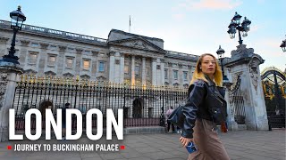 London Walking Tour 4K – Journey to Buckingham Palace