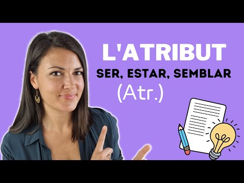 💎 L'ATRIBUT en català | Què és amb EXEMPLES | Identifica'l