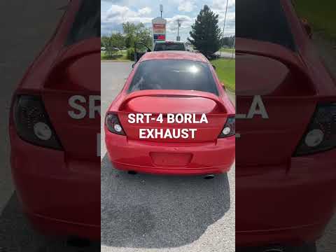 SRT-4 BORLA EXHAUST REVS AND POPS #srt4