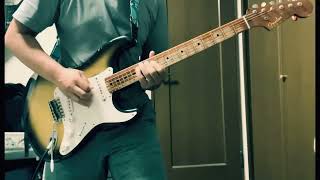 IMPELLITTERI  /  BEWARE OF THE DEVIL    guitar solo cover   インペリテリ　ギターソロ弾いてみた