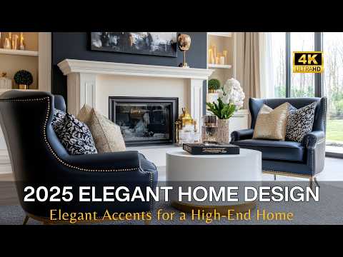 2025 Elegant Home Design: Luxury Color Trends, Stunning Lighting & Statement Decor Pieces