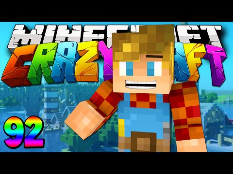 Minecraft Mods Crazy Craft 2.0 "Salty Shore V2" Modded Survival #92 w/Lachlan